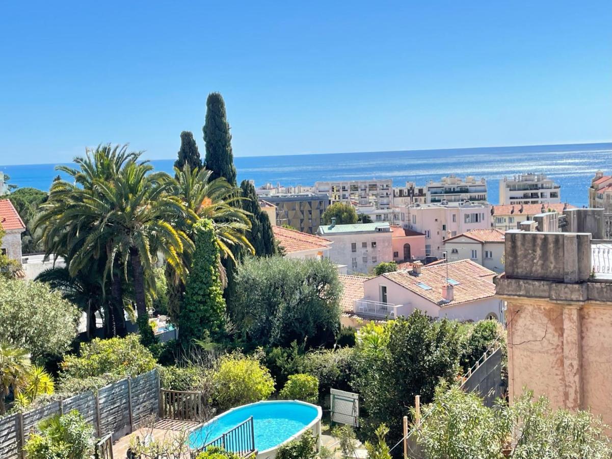 Nice Renting - Cambrai02 - Studio Beach Sea View - Ac - Promenade Des Anglais Exterior foto